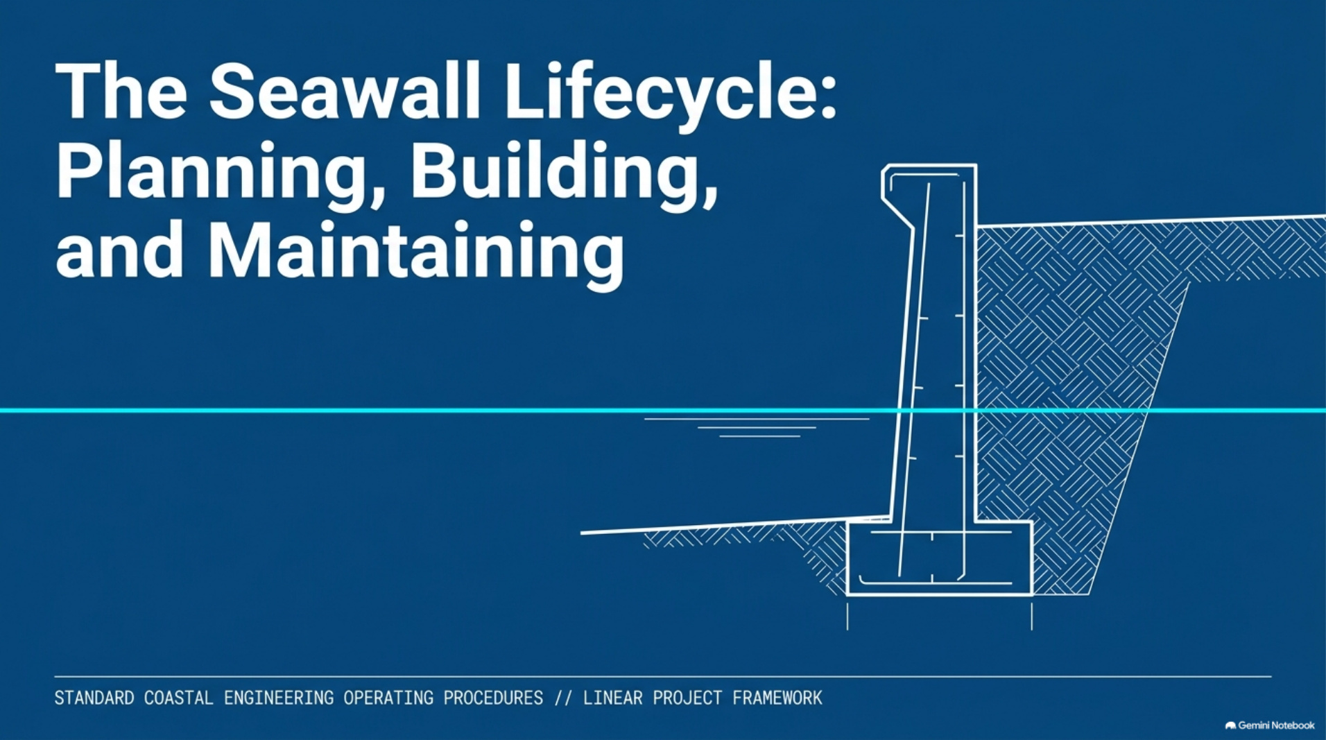 The seawall lifecycle framework